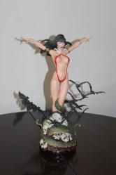 Vampirella comiquette (Sideshow) Hiç sergilenmedi (lütfen açıklamayı okuyun)