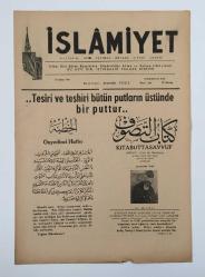 İslamiyet Gazetesi: Sayı 384 / 12 Ekim 1956 (Tesiri ve Teshiri Bütün Putların Üstünde Bir Puttur..On Yedinci Hutbe)
