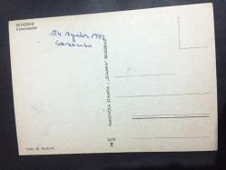 ŞEHİR KARTPOSTALI, SIRBİSTAN BELGRAD TEPEDEN GÜZEL BİR ŞEHİR MANZARASI, ARKASI YAZILI, RENKLİ 14 X 10 CM EBADINDA - 1960'LAR, 1970'LER, 1980'LER