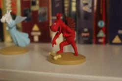 Tintin (Tenten) 110'luk seriden 2 figür bir arada: şeytan ve melek Milo