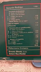 Joaquin Rodrigo (1901) - Concierto de Aranjuez, Fantasia para un gentilhombre / Philharmonia Orchestra / Ernesto Bitetti, Antoni Ros-Marba / EMI Classics Audio CD 1997 Stereo