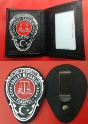 2-ADET ADALET BAKANLIĞI ROZETLİ CÜZDANI +KEMER ROZETI 1-AD SATINAL-SADECE KURUM ADRESINE ve KURUM PERSONELINE GONDERILIR-SIVILE SATILMAZ-SIVIL ADRESE GONDERILMEZ