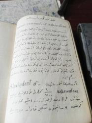 İlaç terkibleri bulunan sağlık ve Tıpla ilgili  38 sayfalık el yazması defter