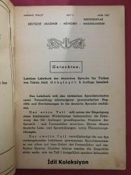 Leichtes Lehrbuch der Deutschen Sprache für Türken (Türkler İçin Kolaylıkla Almanca Öğrenme Usulü) - Tahsin Abdi Gökşingöl - Teil III - Almanca , Türkçe Kitap