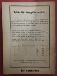 Leichtes Lehrbuch der Deutschen Sprache für Türken (Türkler İçin Kolaylıkla Almanca Öğrenme Usulü) - Tahsin Abdi Gökşingöl - Teil III - Almanca , Türkçe Kitap