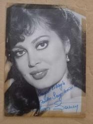 Efemera - Türkan Şoray orjinal baskı resim imzalıfotoğraf Yeşilçam Sinema Tarihi 11*16cm - kitantik - kitaLog