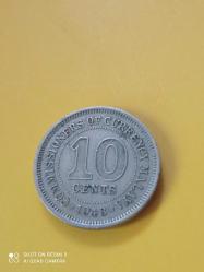 1948 MALAYA 10 CENTS