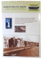 2009 İzmir 09 Milli Pul Sergisi Portföyü (İzmir ve Atatürk Temalı), İçerisinde 4 Adet Pul Baskılı Posta Kartı Bulunmaktadır.