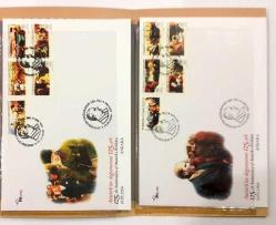 2006 Atatürk'ün Doğumunun 125.Yılı Özel Portföyü, İçerisinde 10 Adet Pul ve 2 Adet İlk Gün Zarfı Bulunmaktadır.