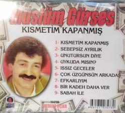 müslüm gürses kısmetim kapanmış cd nadir ve ambalajında cd