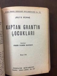 KAPTAN GRANT'IN ÇOCUKLARI - 3 Cilt Tam Takım Tek Ciltte Birleştirilmiş, Ferid Namık Hansoy Çevirisi, 1949 BASKI