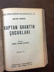 KAPTAN GRANT'IN ÇOCUKLARI - 3 Cilt Tam Takım Tek Ciltte Birleştirilmiş, Ferid Namık Hansoy Çevirisi, 1949 BASKI