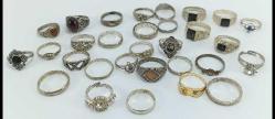 Antika - Hacdan gelme metal hicaz yüzükleri lotu - kitantik - kitaLog