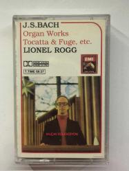 j.s.bach organ works tocatta & fuge, etc. Lionel Roog kaseti, tocatta, fuge, choral, fantasie, fuge, passacaglia