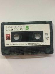 best loved classics 5 kaseti, clarke: trumpet voluntary, mozart: non piü andrai, weber invitation to the dance,chopin: nocturne