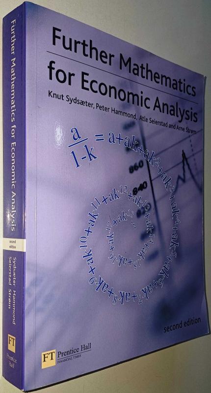 Further Mathematics for Economic Analysis (Second Edition