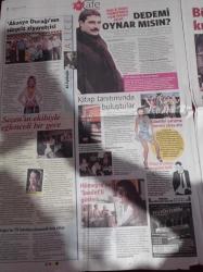 Milliyet Cafe Gazetesi - 28 Ekim 2008 - Miss Fashion TV 2008 - Akasya Durağı Dizisinin Sürpriz Ziyaretçisi Seda Sayan - Ebru Gündeş'e Yapboz Sürprizi - Ivana Sert Şık Giyinsek De İkoncan Değiliz - Bülent Ersoy - Mehmet Ali Alabora - Beyoğlu Nasıl Kurtulur - Hülya Avşar Yurtdışına Özellikle Gitmiyor