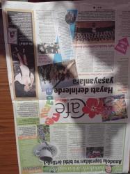 Milliyet Cafe Gazetesi - 28 Ekim 2008 - Miss Fashion TV 2008 - Akasya Durağı Dizisinin Sürpriz Ziyaretçisi Seda Sayan - Ebru Gündeş'e Yapboz Sürprizi - Ivana Sert Şık Giyinsek De İkoncan Değiliz - Bülent Ersoy - Mehmet Ali Alabora - Beyoğlu Nasıl Kurtulur - Hülya Avşar Yurtdışına Özellikle Gitmiyor