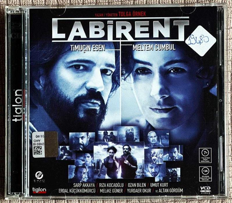 Labirent 2011 Orjinal VCD Film Timuçin Esen Meltem Cumbul  