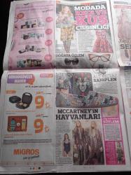 Sözcü Cumartesi Gazetesi - 13 Mayıs 2017 - Işın Karaca Doğduğu Şehirde Sahneye Çıkacak - Sezen Aksu Bu Benim Değil İnsanlığın Sorunu - Yağmur Ünal Arda Turan'ın Mutfağında - Ünlü Yönetmen Ezel Akay'ın Yeğeni Selen Seyven Dayımdan Torpilli Değilim - Ahu Yağtu - Cem Yılmaz - Oyuncu Serhat Kılıç Rolümün Hakkını Vermeye Çalışıyorum - Emre Altuğ