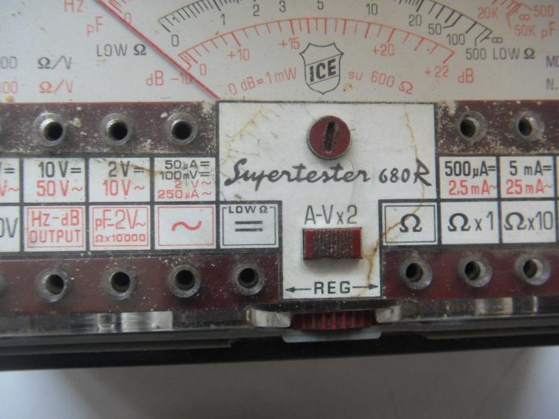 ICE Milano SuperTester 680 R Multimetre Mesajlaşma Cihazı (ANTİK KOLİ 19 -  Antika ve Koleksiyon - kitantik