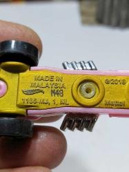 O1 -------2018 MALEZYA İMALATI METAL OYUNCAK YARIŞ ARABASI