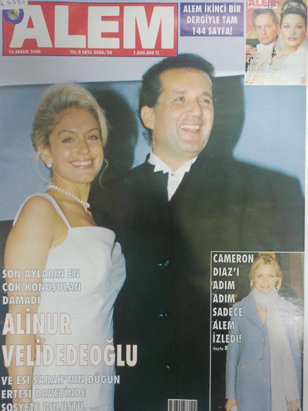 Alem Magazin Dergisi 13 Aralık 2000 Alinur Velidedeoğlu  