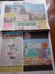 Sözcü Seyahat Gazetesi - 4 Haziran 2017 - Sicilya'nın İncisi Taormina - Barış Ve Huzurun Simgesi Zeytin - Sultanlar Şehri Edirne - Anamur - Avrupa'nın En Önemli Dalga Sörfü Merkezi Biarritz - Selimiye Camii - Muradiye Camii - Edirne Türk İslam Eserleri Müzesi