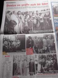 Sözcü  Atatürk Albümü Gazetesi - 10 Kasım 2013 - Mustafa Kemal Paşa'nın Hastalandığı Sırada İçtiği Son Kahve Fincanı 75 Yıldır Saklanıyor - Yurdu Adım Adım Dolaştı - Singeç Köprüsü'nü Açtı - Celal Bayar - Dersim Harekatının Komutanı Abdullah Alpdoğan - Çiftliklerini Ve Gayrimenkullerini Milletine Bağışladı - En Büyük Özlemi Çocuk Sahibi Olmaktı - Atatürk'e Harbiye 'den Mezun Olduğu Gün Verilen Alman Yapısı Tabanca - Fikriye Hanım