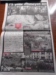 Sözcü  Atatürk Albümü Gazetesi - 10 Kasım 2013 - Mustafa Kemal Paşa'nın Hastalandığı Sırada İçtiği Son Kahve Fincanı 75 Yıldır Saklanıyor - Yurdu Adım Adım Dolaştı - Singeç Köprüsü'nü Açtı - Celal Bayar - Dersim Harekatının Komutanı Abdullah Alpdoğan - Çiftliklerini Ve Gayrimenkullerini Milletine Bağışladı - En Büyük Özlemi Çocuk Sahibi Olmaktı - Atatürk'e Harbiye 'den Mezun Olduğu Gün Verilen Alman Yapısı Tabanca - Fikriye Hanım