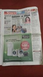 Sözcü Gazete 12 Ocak 2012 Takke Düşsün Kel Görünsün,Nazlı Ilıcak,Ahmet Şık,Nedim Şener,Recep Tayyip Erdoğan,Kemal Kılıçdaroğlu,Floyd Mayweather,50 Cent,Alanzinho,Shaqiri,Alex De Souza,Veli Kavlak,Filip Holosko,Şenol Güneş,Arda Turan,Kutsi