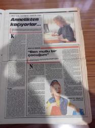 Milliyet Aile Gazetesi - 1987 - Sayı 37 - Salih Ve Silvia'nın Aşkları Alman Basınında Bir Türk'e Gönül Verdim - Bir Kazak Örün Yakınlarınızı Sevindirin - Çalışan Kadın Kadınlığından Ödün Veriyor Fedakarlığın Böylesi - 21. Yüzyılın Arabasını Şimdiden Hazırladılar - Red Kit - Gut Hastalığı - İlkyardım - Kanamalar Ve Turnike