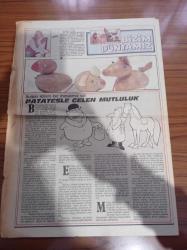 Milliyet Aile Gazetesi - 1987 - Sayı 37 - Salih Ve Silvia'nın Aşkları Alman Basınında Bir Türk'e Gönül Verdim - Bir Kazak Örün Yakınlarınızı Sevindirin - Çalışan Kadın Kadınlığından Ödün Veriyor Fedakarlığın Böylesi - 21. Yüzyılın Arabasını Şimdiden Hazırladılar - Red Kit - Gut Hastalığı - İlkyardım - Kanamalar Ve Turnike