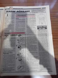 Milliyet Aile Gazetesi - 1987 - Sayı 30 - Çocuğunuzun Solak Olması Dert Değil - Genç Kızlar Babalarına Çok Düşkün Olurlar - Erkekler De Dedikodu Yapar - Şiddetli Karın Ağrıları Çekiyorsanız Vücudunuz Bakım İstiyor - Red Kit - Beraber Olduğunuz Erkeği İyi Değerlendirin İyi Bir Koca Adayı Mı - Bilmece