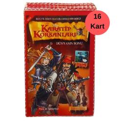 Karayip Korsanları Dünyanın Sonu Disney Oyun Kartı 16 Adet