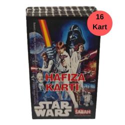 Star Wars 2007 Hafıza Kartı Oyunu 16 Adet