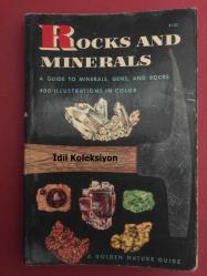 Rocks And Minerals : A Guide To Minerals , Gems and Rocks - Herbert S. Zım - Paul R. Shaffer - Golden Press - İngilizce Kitap , Rehber (Kayalar ve Mineraller: Mineraller, Değerli Taşlar ve Kayalar İçin Bir Kılavuz)