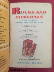 Rocks And Minerals : A Guide To Minerals , Gems and Rocks - Herbert S. Zım - Paul R. Shaffer - Golden Press - İngilizce Kitap , Rehber (Kayalar ve Mineraller: Mineraller, Değerli Taşlar ve Kayalar İçin Bir Kılavuz)
