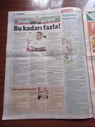 Milliyet Taktik Gazetesi - 11 Ekim 2005- Tamirhaneden Doğan Yıldız Kenan Sofuoğlu - Dünya 4.sü 17 Yaşaltı Milli Takım'ın Teknik Direktörü Abdullah Avcı Gençlere Sahip Çıkın - Taktik 12'den Vurdu - Galatasaray'ın Efsanesi Bülent Korkmaz - Rıdvan Dilmen - Ergun Gürsoy Görevini Yaptı - Yücel Kop - Teşekkürler Fatih Terim - Arnavutluk - Türkiye - Dünya Kupası Avrupa Elemeleri - Belarus Favori