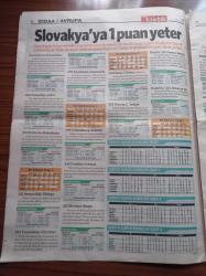 Milliyet Taktik Gazetesi - 11 Ekim 2005- Tamirhaneden Doğan Yıldız Kenan Sofuoğlu - Dünya 4.sü 17 Yaşaltı Milli Takım'ın Teknik Direktörü Abdullah Avcı Gençlere Sahip Çıkın - Taktik 12'den Vurdu - Galatasaray'ın Efsanesi Bülent Korkmaz - Rıdvan Dilmen - Ergun Gürsoy Görevini Yaptı - Yücel Kop - Teşekkürler Fatih Terim - Arnavutluk - Türkiye - Dünya Kupası Avrupa Elemeleri - Belarus Favori