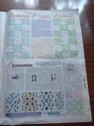 Hürriyet Bil Bul Bulmaca Gazetesi - 17 Mart 2008 -  Manken Ebru Güzel Fotoğrafı - Şarkıcı Hazal Fotoğrafı - Şarkıcı Emrah Fotoğrafı - Puzzle Bulmaca - Sayı Bulmaca - Mozaik Bulmaca - Artan Sözcük -  Zincir Bulmaca - Çengel Bulmaca - Samurai Sudoku Bulmaca - Kare Bulmaca - Sudoku - Futoshiki