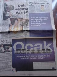 Milliyet Gazetesi - 29 Ocak 2008 - Fortis Türkiye Kupası Kuraları Çekildi Çeyrek Finalde Fenerbahçe Galatasaray İle Eşleşti - Polis Roberto Carlos - Yaş Grubuna Seks Eğitimi - Korgeneral Metin Yavuz Yakın Yeni Hayat İçin İstifamı  Verdim - Hidayet Türkoğlu All Star'da Koşuyor - AKP Ve MHP Türban İçin Şu Formülde Uzlaştı Çene Altından Bağlayanlar Girer - Ergenekon Davası