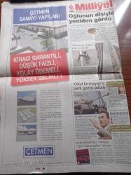 Milliyet Gazetesi - 29 Şubat 2008 - Hakem Cüneyt Çakır - Puşkin Madalyalı Tarih Profesörü İlber Ortaylı - Orhan Gencebay Niye Sustu - Ankara'nın Zirvesinden Kuzey Irak Operasyonu İçin ABD'ye Mesaj - AKP'li Dengir Mir Mehmet Fırat'tan Rektörlere Tepki - Türban Sorunu Arapsaçına Döndü - Yeşilçam'dan Bir Yıldız Daha Kaydı Senih Orkan