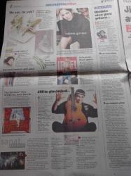 Milliyet Cumartesi Gazetesi - 5 Ocak 2002 - Hulki Cevizoğlu - Cansu Dere - Mehmet Ali Alabora - Kerem Kupacı - Necmi Yapıcı -Sayısal Cüceler - Hülya Avşar - Mehmet Ali Erbil - Erdal Acar - Behzat Uygur - Keanu Reeves - Anastacia Dünya Kupasında- Babylon Genç Cazcı Jacky Terrason'ı Ve Rock Grubu Duman'ı Ağırlıyor