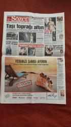 Sözcü Gazete 31 Ocak 2011 Kadehler AKP'ye Kalktı,Ertuğrul Akbay,Recep Tayyip Erdoğan,Kemal Kılıçdaroğlu,R.T.E Karikatürü,Paris Hilton,Diego Lugano,Aykut Kocaman,Şenol Güneş,Colin Kazım,Abdullah Avcı,Gökhan Ünal,Bernd Schuster,Candan Erçetin,Petek Ertüre,Ali Ağaoğlu,Muazzez Ersoy,Şebnem Ferah,Sıla,İbrahim Tatlıses