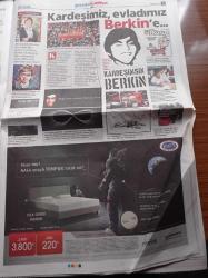 Milliyet Pazar Gazetesi - 16 Mart 2014 - Buyrun 70'lere - Zaman Makinesi 1973 - Gürgen Öz - Seda Bakan - Asım Güzelbey Başkanlığı Değil Hayatı Seçti - Berkin Elvan'ın Cenazesi - Fotoğraflarla Ve Çizimlerle Berkin - Endişeli Modernlerden Endişeli Muhafazakarlara - Nebahat Çehre Berkin Elvan'ın Annesi Gibi Bir Anneyi Canlandırmak İstiyorum - Deniz Gezmiş -Erkin Koray - Cem Karaca - Ajda Pekkan - Bülent Ecevit