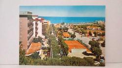 ŞEHİR KARTPOSTALI-İTALYA/RIMINI OTEL,DENİZ VE ŞEHİR, RENKLİ, 12 X 16 CM EBADINDA - 1950'LER, 1960'LAR, 1970'LER, 1980'LER