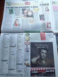Milliyet Cadde Gazetesi - 30 Mart 2014 - Ebru Şallı'nın Ferah Yuvası - Zeynep Beşerler Kışa Bebek İstiyor - Gülben Ergen'den Anlamlı Ziyaret - Zerrin Tekindor-- Fikret Kizkan- Deniz Çakır - Ezgi Eyüboğlu - İbrahim Tatlıses Yine Dede Oldu - Ekranda Seçim Mesaisi - Emre Kızılırmak Rol İçin Saçını Kazıttı
