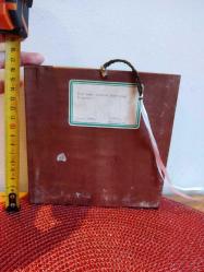 HOLLANDA 1979 YILI  EL YAPIMI VINTAGE AHŞAP ÇERÇEVELİ SERAMİK ÜZERİNE RESİM DUVAR SÜSÜ DUVAR PANOSU 16.5 X 16.5 CM