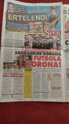 Sözcü Gazete 18 Mart 2020 Türkiye Kilitlendi Esnaf Ne Yapacak? ,Prof.Uğur Şahin,Yılmaz Özdil,Tom Hanks,Müge Boz,Servet Yardımcı,Nihat Özdemir,Fatih Terim,Ahmet Ağaoğlu,Hulusi Akar,Prof.Dr.Cemil Taşcıoğlu,Fahrettin Koca,Özgür Özel